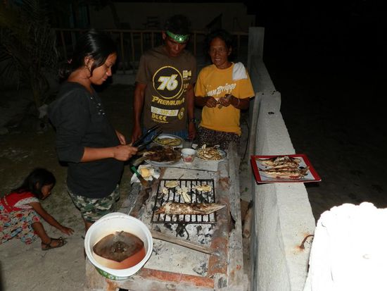 Dafür gab es aber ein lecker Abschiedsessen
Vielen Dank den edlen Spendern - es war fantastisch!!!