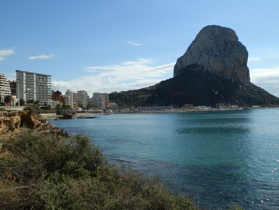Unser Hotel ist noch um einiges näher am Felsen