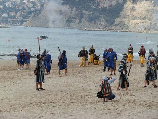 Es wurde wohl eine Geschichte, die sich früher mal ereignet hatte, nachgespielt