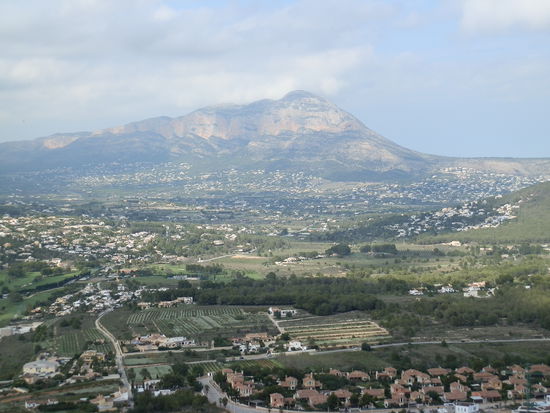 Ein Blick von Oben ins Landesinnere