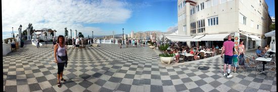 Promenade auf dem Felsen, vor der Altstadt