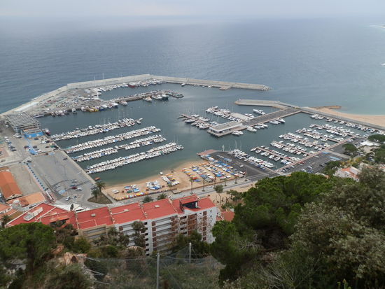 Der Sportboothafen von Blanes