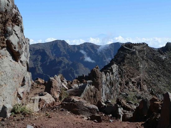 Der Weg von einem zu nächsten Aussichtspunkt