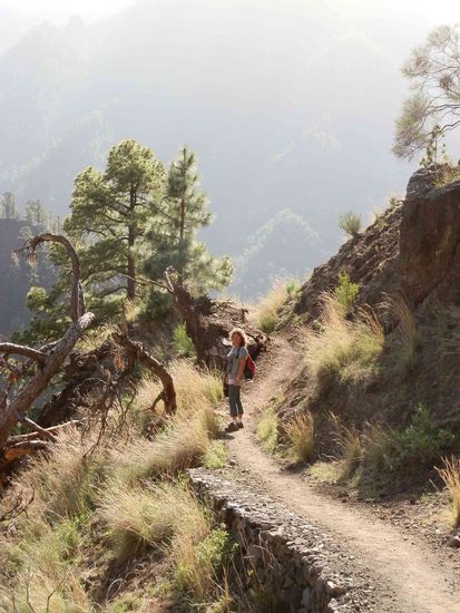 Was für eine Wohltat - 20 Meter mal nicht Bergab!