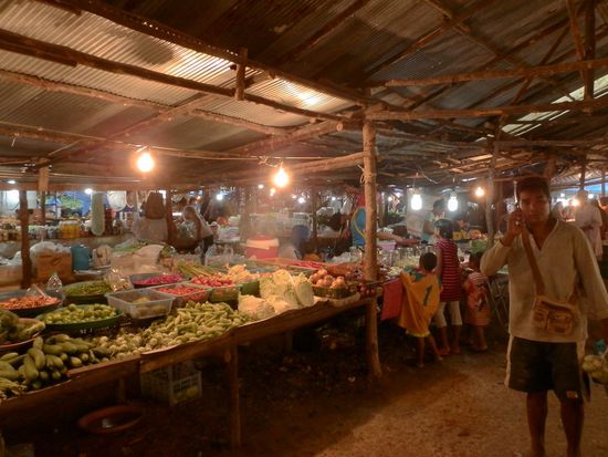 Danach noch zum Markt und ein paar Leckereien kaufen