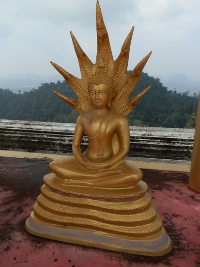 Eine andere Art von Buddhastatue