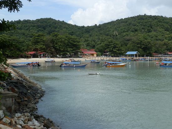 Die gleiche Bucht von der anderen Seite