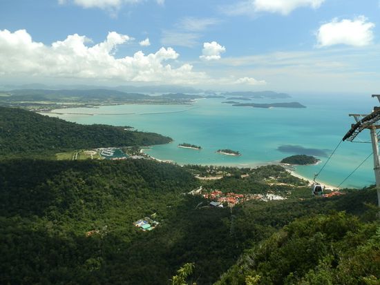 Nach drei Stunden hatten wir eine richtig schöne Aussicht