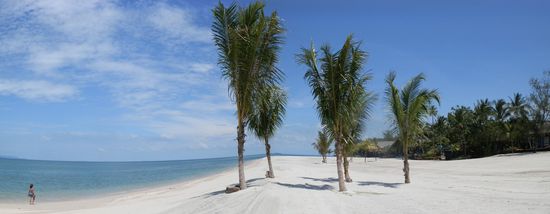 Nur für Sonnenhungrige - es gibt kaum Schattenplätze