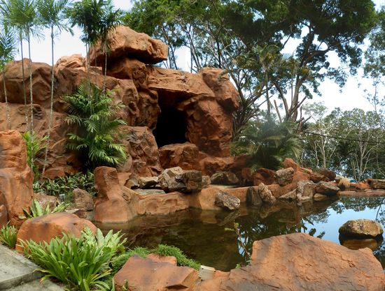 Ein paar kleine Ausblicke rund um den Wasserfall