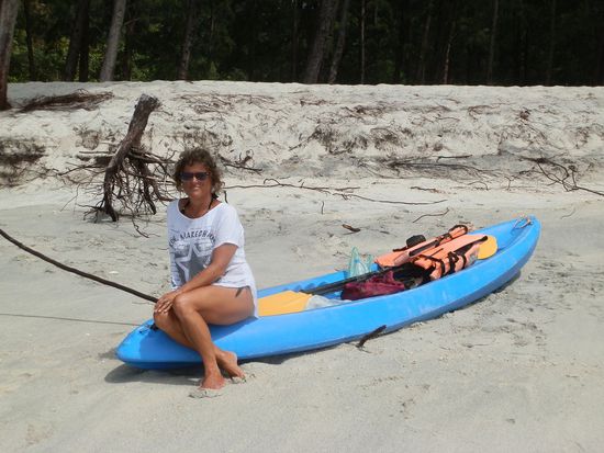 Auf geht's - Schwimmwesten waren Pflicht