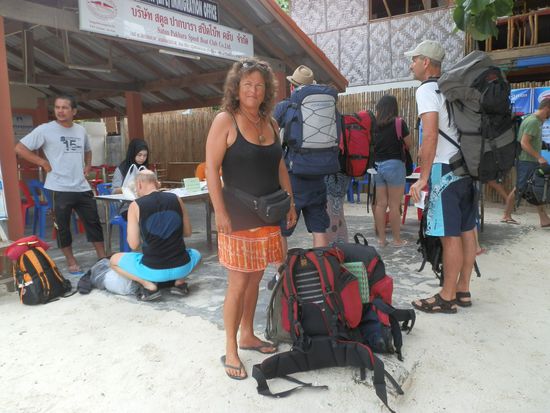 Im Hintergrund die Immigrationsoffice
Sowas hatte ich zuvor noch nicht erlebt 