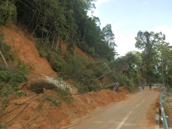 Einiges ist schon weggeräumt worden doch der Rest wird wohl noch dauern