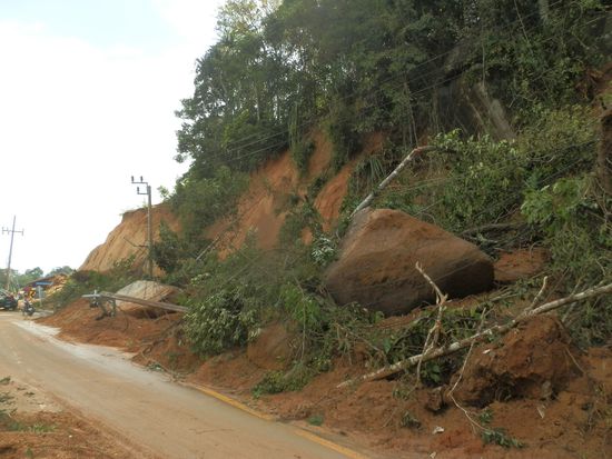 Auch hier, nur eine Fahrbahnseite