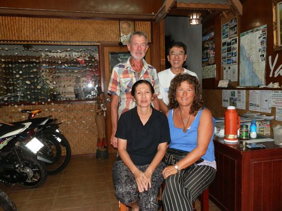 Was für ein Glück! Ein einziges Zimmer gab es hier noch!
Ein Glück nenne ich das, weil wir mit dem Ehepaar eine wirklich schöne Zeit hatten