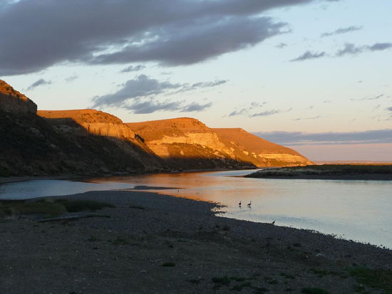 Camping am Rio Gallegos