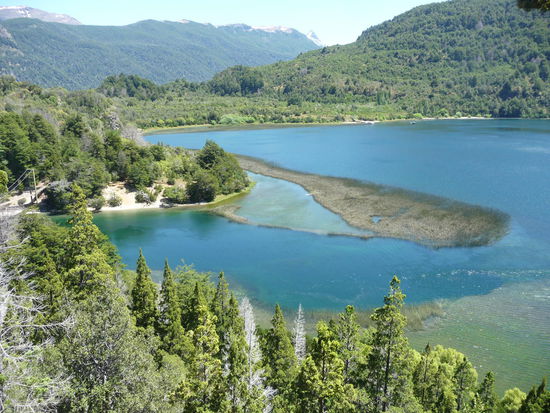 Flussmündung zum Lago Verde