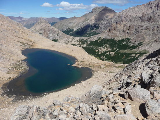 ...und eine strahlend schöne Lagune
