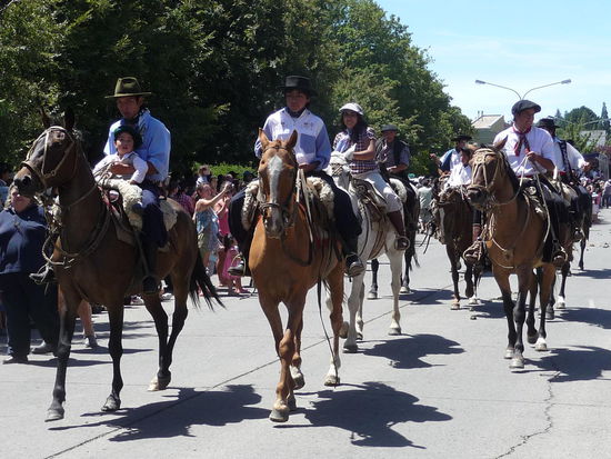 Grosser Auftritt der Gauchos