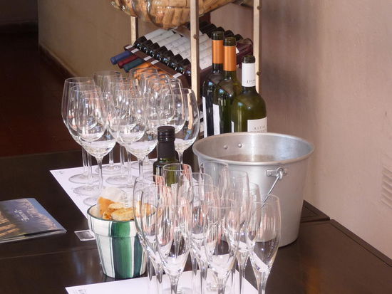 ...natürlich mit Degustation