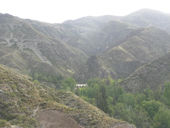 Aussicht auf das ehemalige Thermenhotel