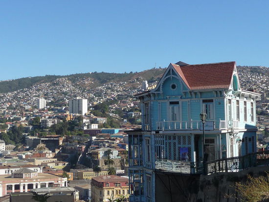 Aussicht von einem Hügel