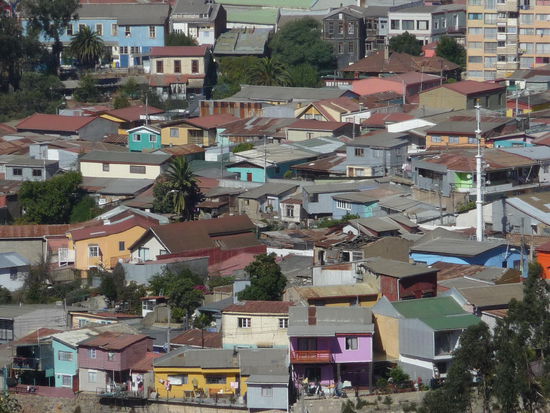 jedes Haus hat seine Farbe