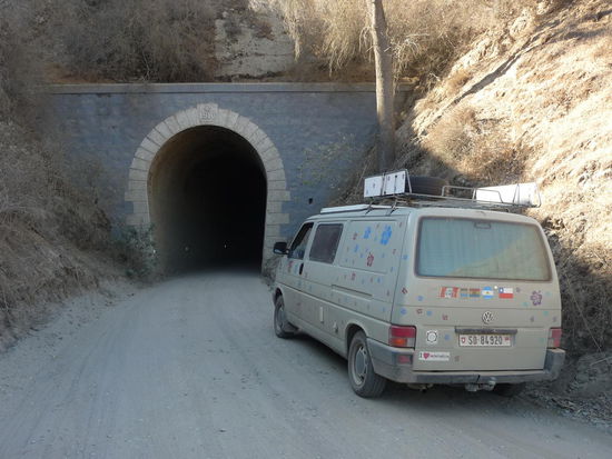 ehemaliger Eisenbahntunnel, 2,4m Breite
