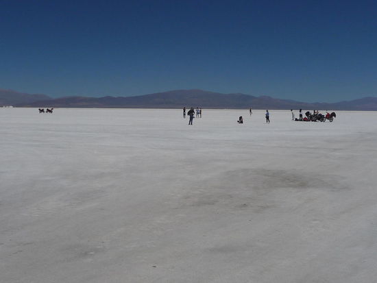 Salz soweit das Auge reicht