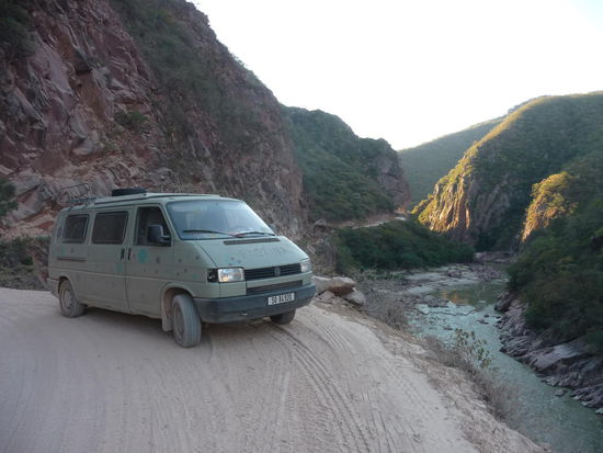 Canyon kurz vor Sonnenuntergang