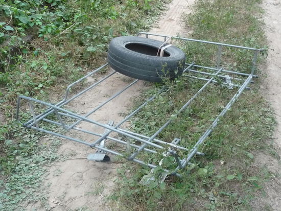 ..und dann später den Gepäckträger abgefahren.