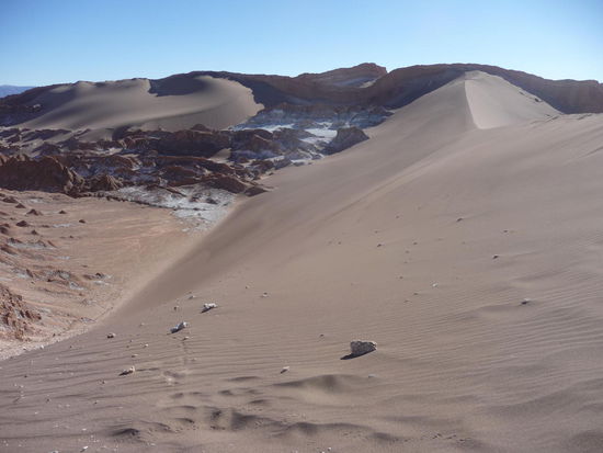 Sanddünen im Mondtal