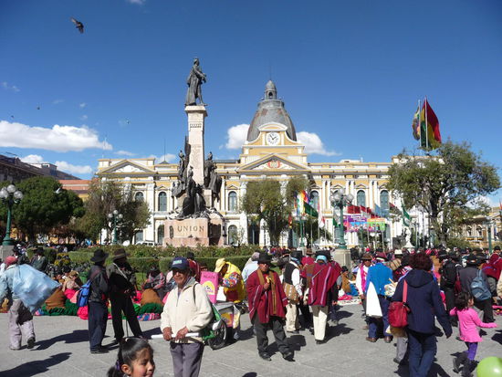 Im Zentrum von La Paz