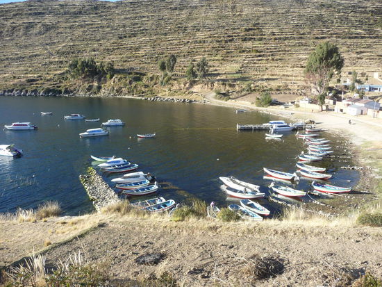 Fischerdorf neben Copacbana