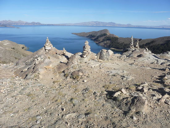 Aussicht von der Insel