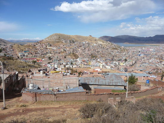 Aussicht auf Puno