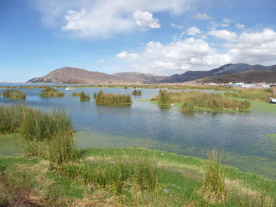 am Titicacasee in Peru