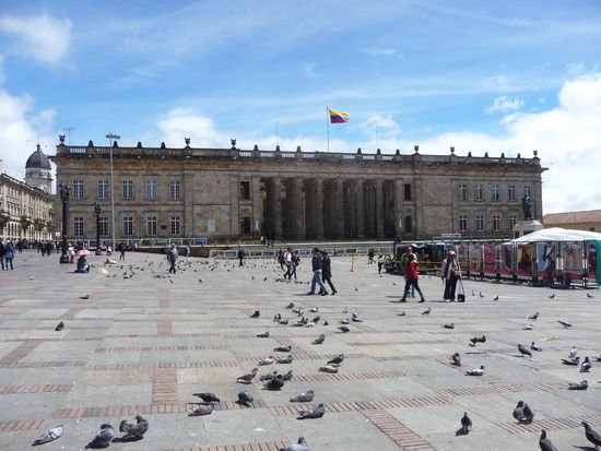 Plaza Bolivar in Bogota