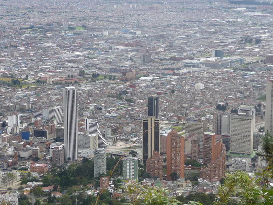 Aussicht auf die Milionenstadt