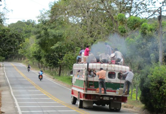 Auf ein Dach wurden wir bisher noch nicht gepackt 