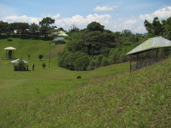 Eine der drei Ausgrabungsstätten, die wir besucht haben.