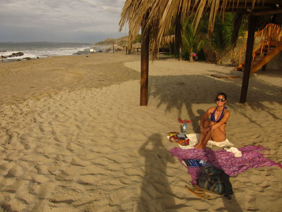 Ein letztes Mal Pazifik geniessen