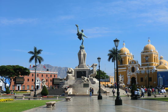 Hauptplatz in Trujillo