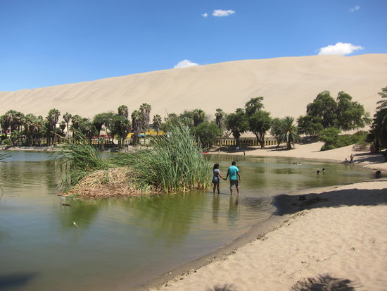 Sehr sauber war das Wasser allerdings nicht.