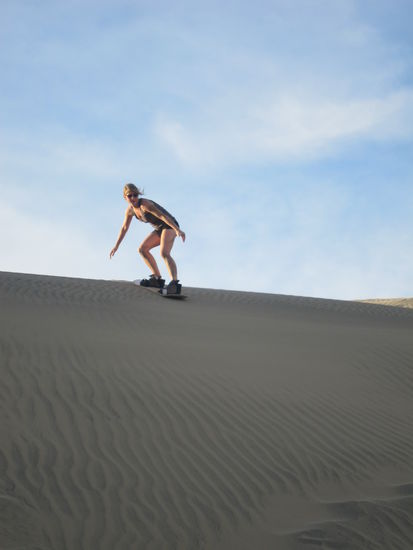 Auf den Füßen, im Sitzen oder auf dem Bauch...hat immer Spaß gemacht.