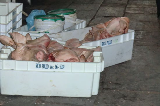 ...und zwar immer das ganze Tier. Darunter auch das für uns als Haustier gesehene Meerschweinchen (steht auch auf jeder Speisekarte).