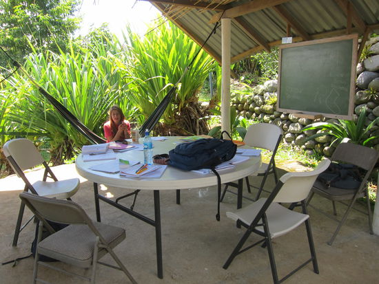 Mein Klassenzimmer im Freien