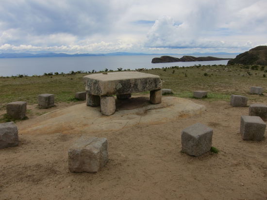 Überreste vom Inkareich: der heilige Tisch