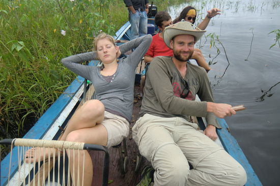 Angeln ist super  Vorallem wenn kein Piranha anbeisst...