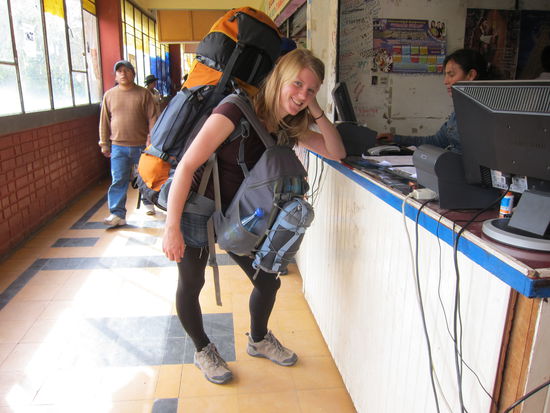 Nicht nur für Busse, auch schon für Busterminals in Südamerika braucht man starke Nerven: Immer vollbepackt mit Rucksack vorne und Rucksack hinten muss man sich die Busagenturen vom Leib halten, die einem am liebsten in ihre Busse zerren wollen, ohne zu wissen wo man überhaupt hin will. Oft gibt es 20 Busgesellschaften für dasselbe Ziel.